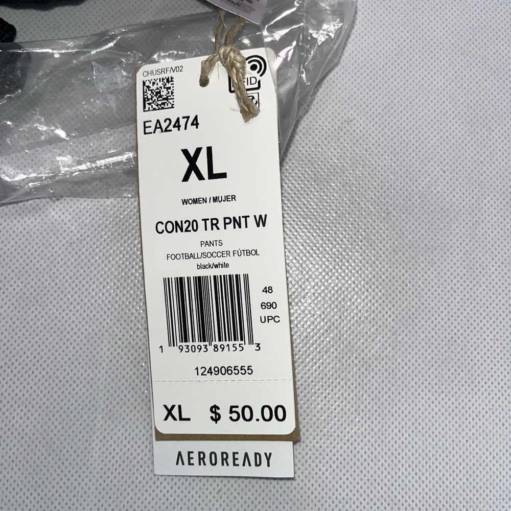 *RARE/LAST INVENTORY EVER* Adidas Condivo 20 Training Pants - Black (EA2474) - Picture 7 of 7